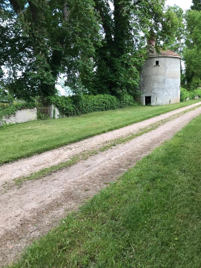 Chateau De Vesset Acomodação com café da manhã Tréteau Exterior foto